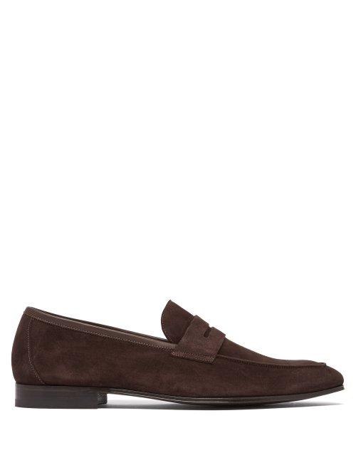 Matchesfashion.com Paul Smith - Glynn Suede Loafers - Mens - Dark Brown