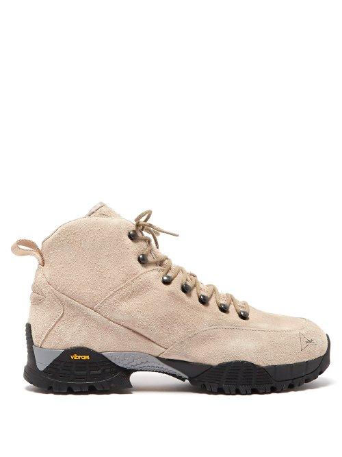 Matchesfashion.com Roa - Andreas Suede Hiking Boots - Mens - Camel
