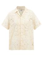 Bode - Upcycled Lace Shirt - Womens - Ivory