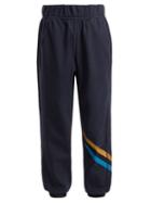 Matchesfashion.com Lndr - Cool Down Stripe Print Track Pants - Womens - Blue Multi