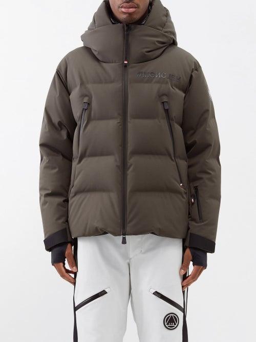 Moncler Grenoble - Fellberg Quilted Down Ski Jacket - Mens - Brown