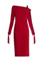 Roland Mouret Cadell Off-the-shoulder Crepe Dress