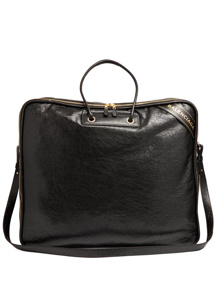 Balenciaga Blanket Square Extra-large Leather Tote