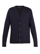 Prada Long-sleeved Button-front Wool Cardigan