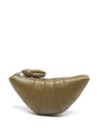 Lemaire - Croissant Leather Coin Purse - Womens - Brown