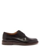 Matchesfashion.com A.p.c. - Samuel Leather Derby Shoes - Mens - Black