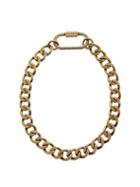 Matchesfashion.com Etro - Carabiner-clasp Curb-chain Choker - Womens - Gold