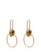 Matchesfashion.com Orit Elhanati - Lou Gold Plated Hoop Earrings - Womens - Gold