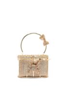 Matchesfashion.com Rosantica - Holli Amelia Crystal-embellished Cage Clutch Bag - Womens - Crystal