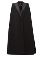 Matchesfashion.com Max Mara - Riva Cape - Womens - Black