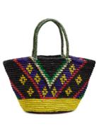 Sensi Studio Tribal Toquilla-straw Tote