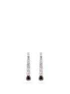 Matchesfashion.com Melissa Kaye - Aria Diamond & 18kt Gold Earrings - Womens - Black Multi