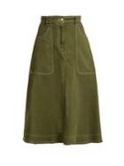 Alexachung A-line Denim Skirt
