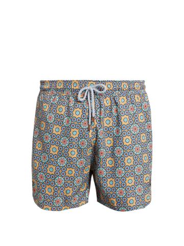 Retromarine Kaleidoscope-print Swim Trunks