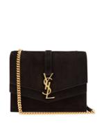 Saint Laurent Sulpice Suede Cross-body Bag