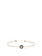 Matchesfashion.com Selim Mouzannar - 18kt Rose Gold And Diamond Bangle - Womens - Black Multi