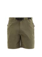 Snow Peak - Dwr Comfort Technical-shell Shorts - Mens - Green