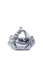 The Row The Ascot Small Satin Clutch