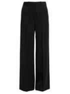 Matchesfashion.com Stella Mccartney - Split Cuff Tailored Trousers - Womens - Black