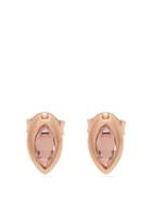 Matchesfashion.com Marie Mas - Amethyst, Topaz & 18kt Rose Gold Earrings - Womens - Pink
