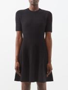 Givenchy - 4g-jacquard Mini Dress - Womens - Black