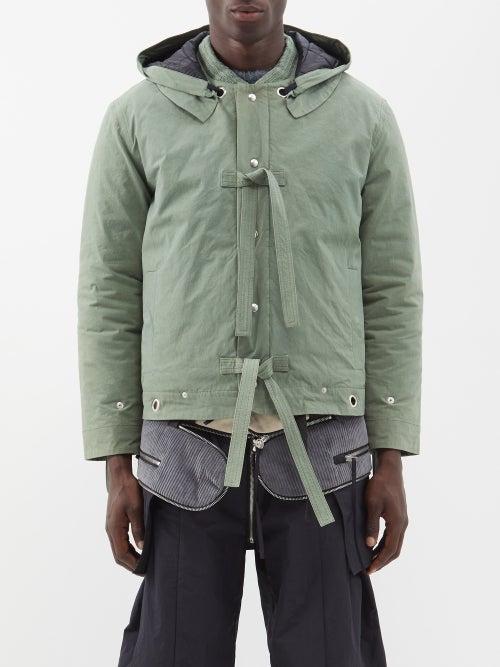 Craig Green - Reversible Cotton-blend Jacket - Mens - Green Black
