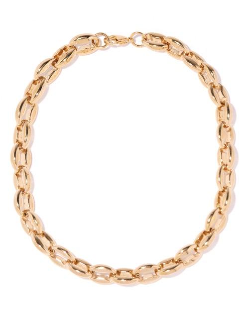 Fallon - Toscano Rope-chain Gold-plated Necklace - Womens - Yellow Gold