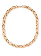Fallon - Toscano Rope-chain Gold-plated Necklace - Womens - Yellow Gold