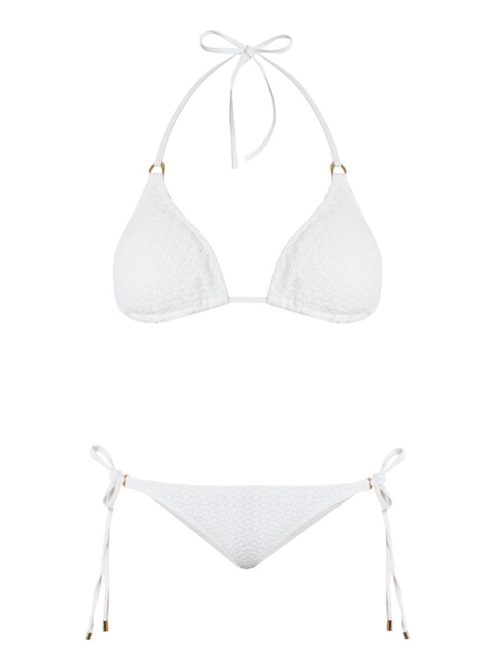 Melissa Odabash Key West Crochet Triangle Bikini