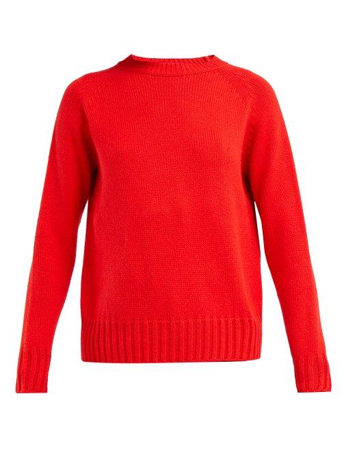 Matchesfashion.com Weekend Max Mara - Monile Sweater - Womens - Red