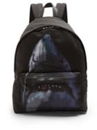 Givenchy Shark-print Canvas Backpack