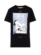 Matchesfashion.com Off-white - Dondi Print Cotton T Shirt - Mens - Black