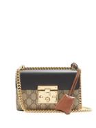 Matchesfashion.com Gucci - Padlock Gg Supreme Small Cross Body Bag - Womens - Black