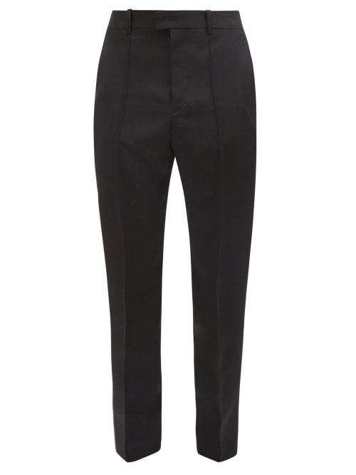 Isabel Marant - Slimyan Pleated Wool Suit Trousers - Mens - Black