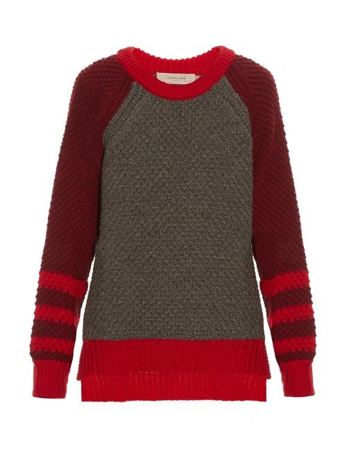Preen Line Josie Tri-colour Sweater