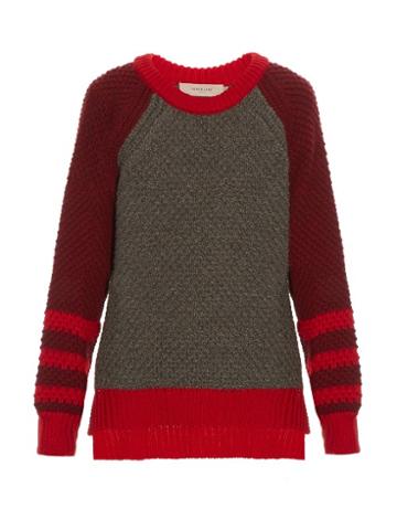 Preen Line Josie Tri-colour Sweater