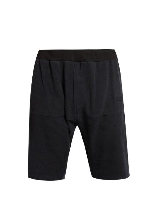 Longjourney Hangar Raw-edged Silk Shorts
