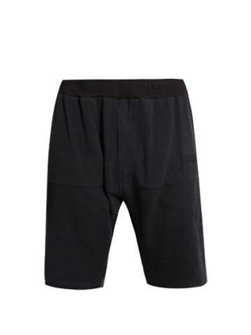 Longjourney Hangar Raw-edged Silk Shorts