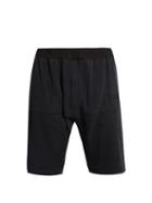 Longjourney Hangar Raw-edged Silk Shorts