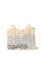 Matchesfashion.com Paco Rabanne - Iconic 1969 Mini Chainmail Bag - Womens - Silver Multi