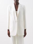 The Row - Shawl-lapel Wool-blend Jacket - Womens - Cream
