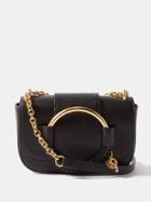 See By Chlo - Hana Small Grained-leather Cross-body Bag - Womens - Black