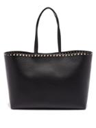 Valentino Garavani - Rockstud Leather Tote - Womens - Black