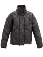 Matchesfashion.com Adidas By Stella Mccartney - Removable-sleeve Padded Shell Jacket - Womens - Black