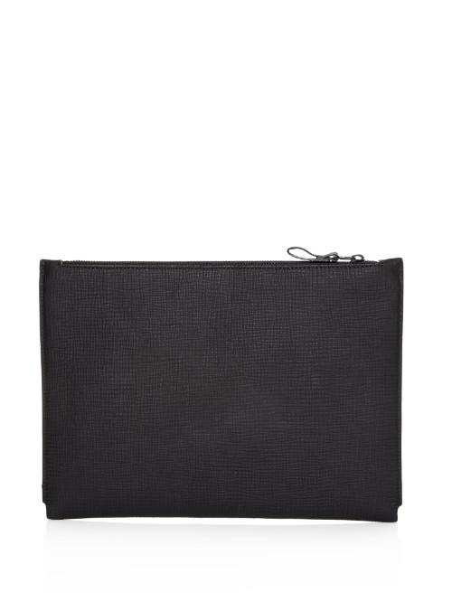 Lanvin Grained-leather Pouch