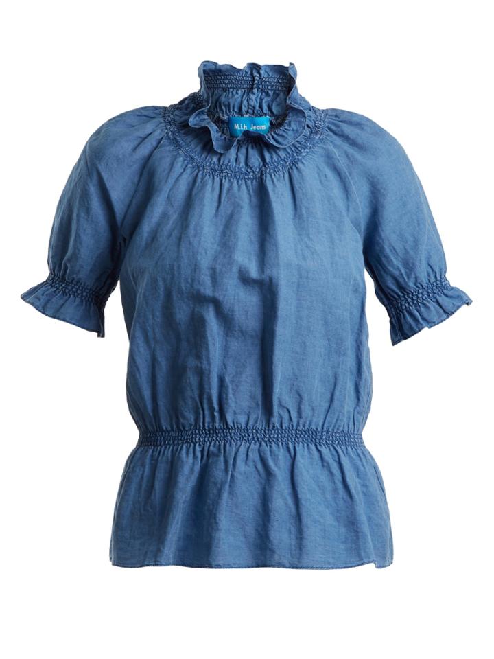 M.i.h Jeans Parkin Denim Top