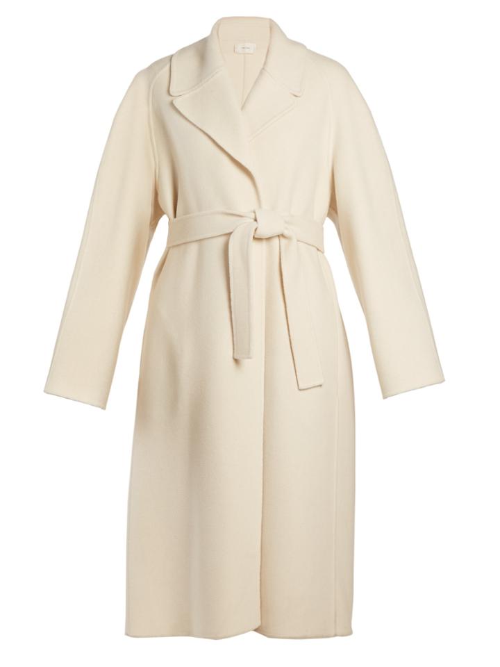 The Row Mesly Tie-waist Double-faced Coat