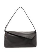 Loewe - Puzzle Leather Shoulder Bag - Womens - Black