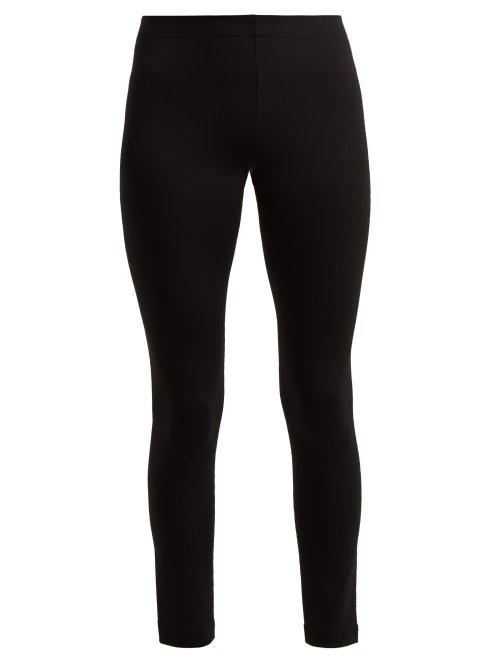 Matchesfashion.com The Row - Helda Stretch Cady Trousers - Womens - Black