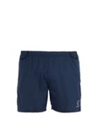 Matchesfashion.com Teton Bros - Logo Technical Hybrid Shorts - Mens - Navy